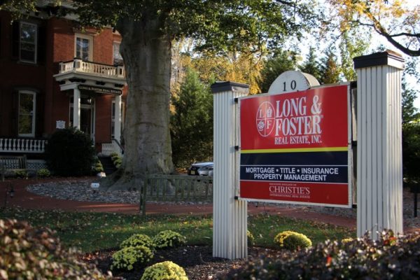 Long & Foster Real Estate logo sign