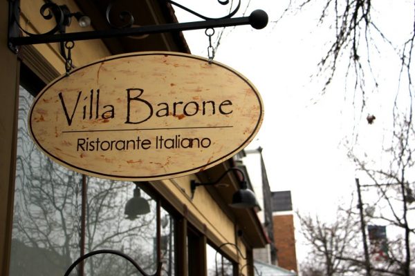 Villa Barone Collingswood NJ Signage