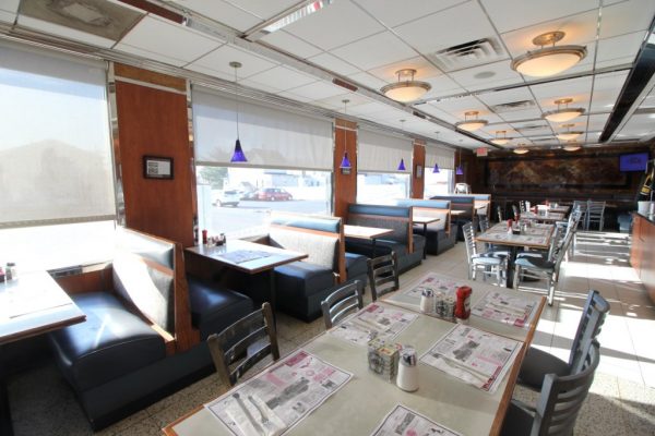 Club Diner Bellmawr NJ booth seating