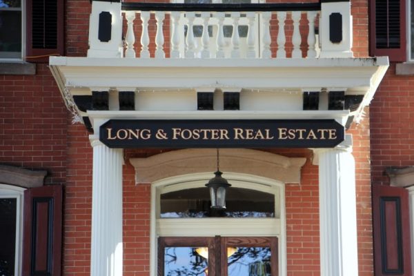 Long & Foster Real Estate entrance sign