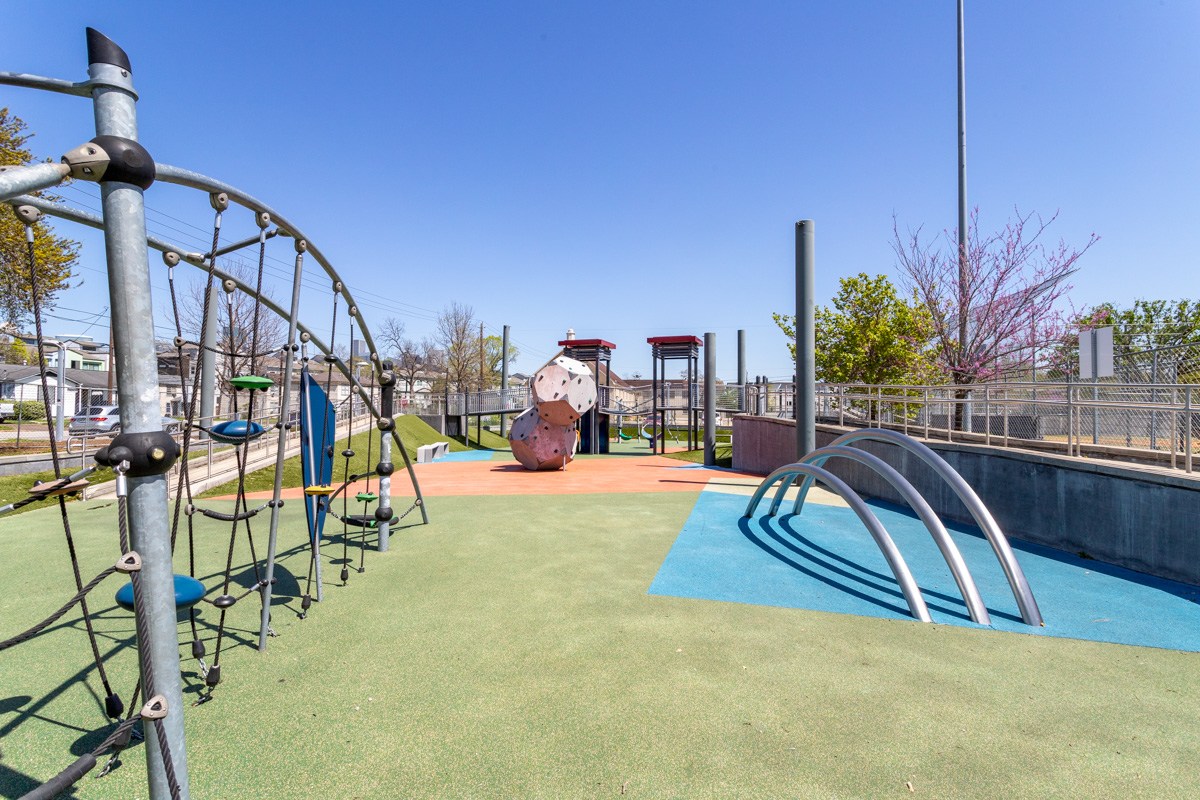 playground at Emancipation Park, Houston, TX