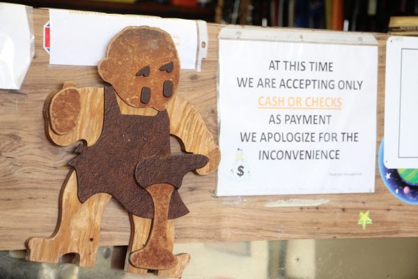 sign at S & S Shoe Repair, Cherry Hill, NJ