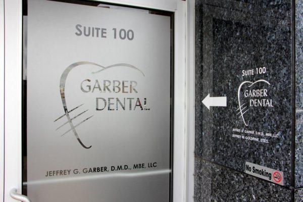 Garber Dental Bala Cynwyd PA door sign