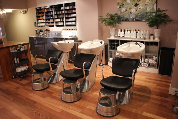 Hush Salon Philadelphia wash hair chairs