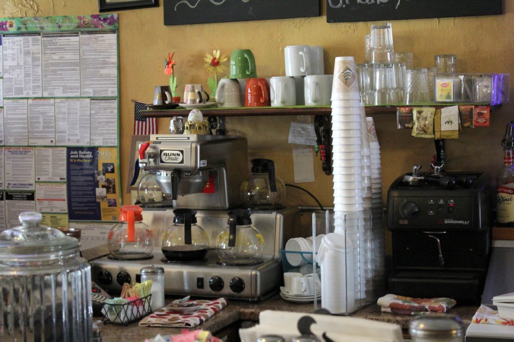 Barista Café Palmyra NJ coffee station