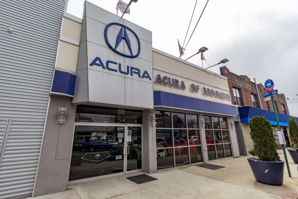 store front Acura of Brooklyn car dealer