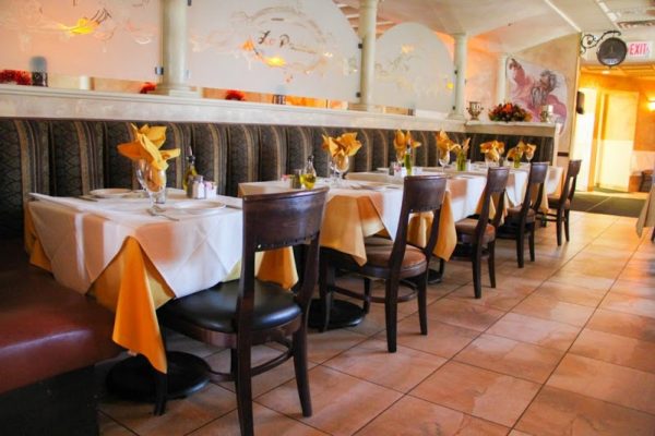 La Pastaria restaurant Red Bank NJ tables