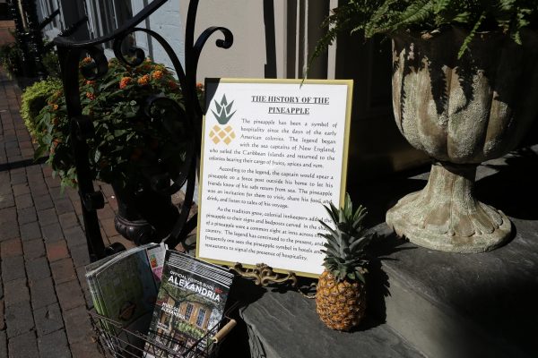 The Old Town Shop Alexandria, VA pineapple