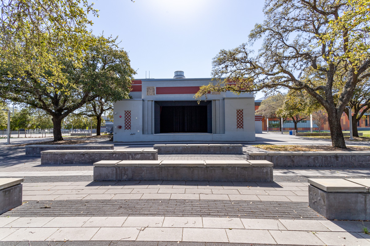 outdoor theater at Emancipation Park, Houston, TX