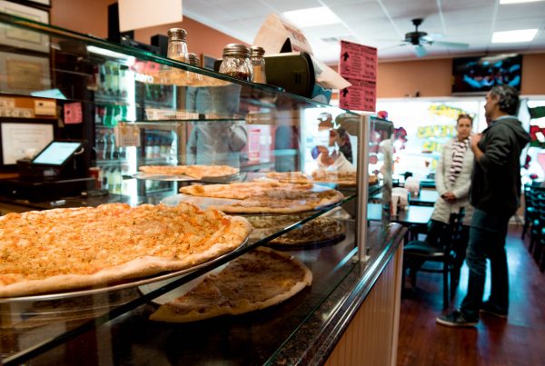 counter display Johnny's Pizza, Cherry Hill, NJ