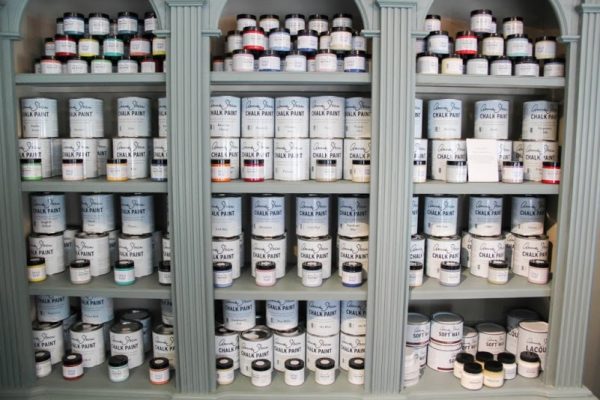 Paint Passion Red Bank NJ display paint cans