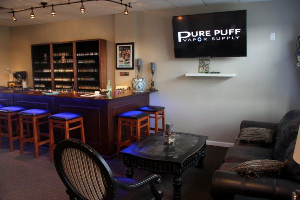 Pure Puff Vapor Supply West Berlin NJ lounge