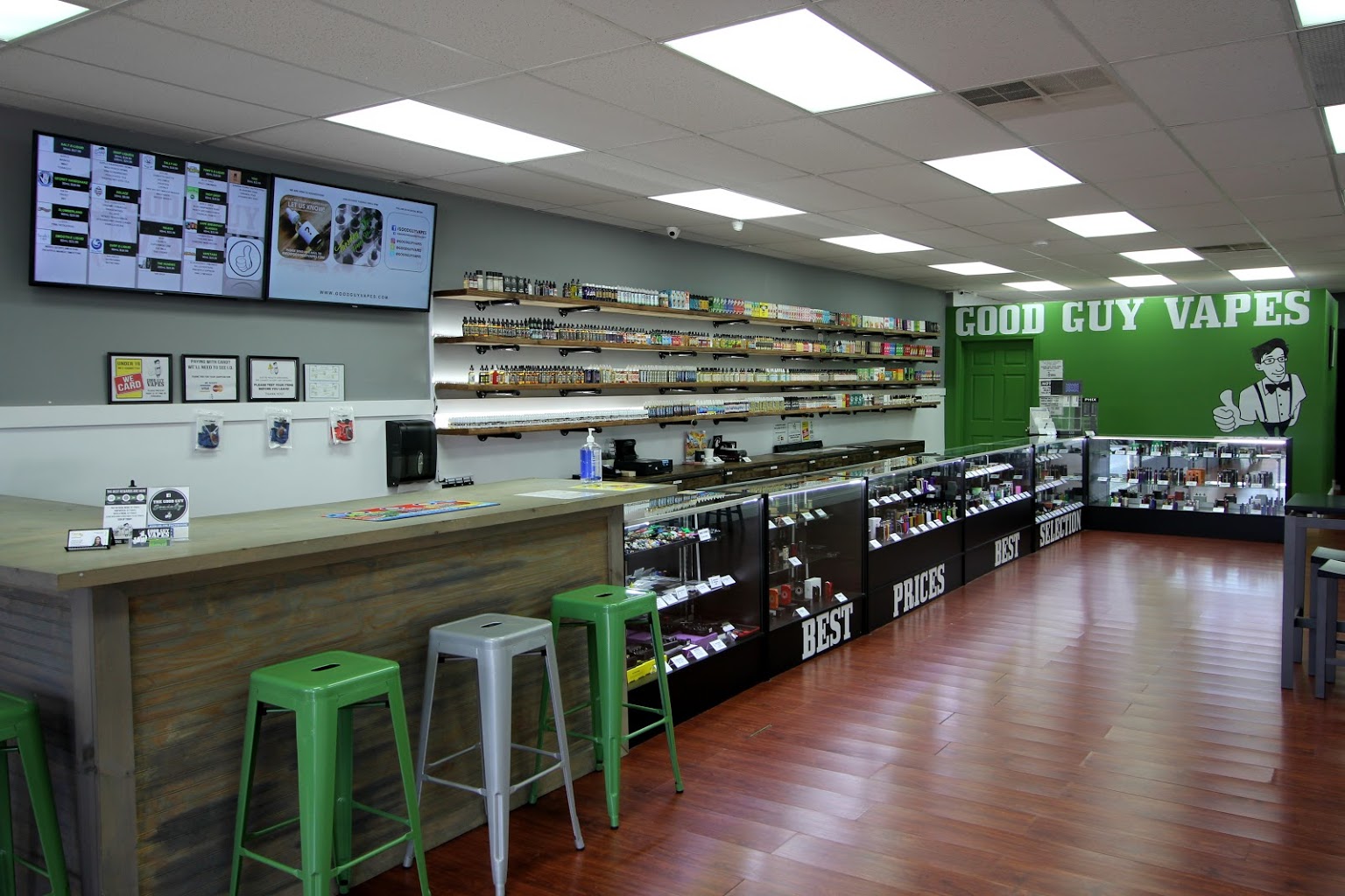 Good Guy Vapes Rockaway, NJ Vaporizer Store interior