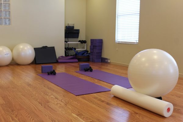 yoga mat and ball Anu Medical Spa Voorhees, NJ