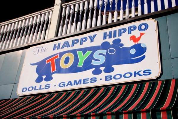 Happy Hippo Toys Toy Store Moorestown NJ sign