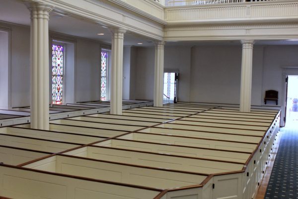 St. Paul's Episcopal Church Alexandria, VA pews