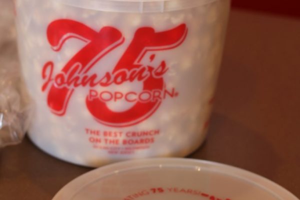 Johnson's Popcorn Ocean City NJ large container