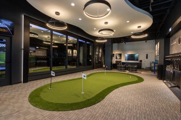 Golf putting green at PXG Westgate Glendale, AZ