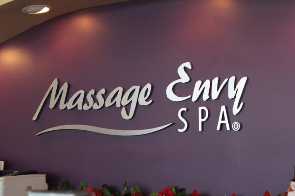 Massage Envy SPA Mount Laurel NJ wall logo sign