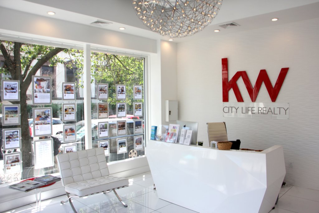 Keller Williams City Life Realty Hoboken NJ front desk