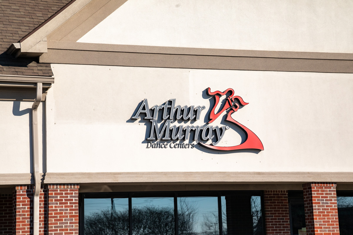 front sign of Arthur Murray Dance Studio of Carmel, IN