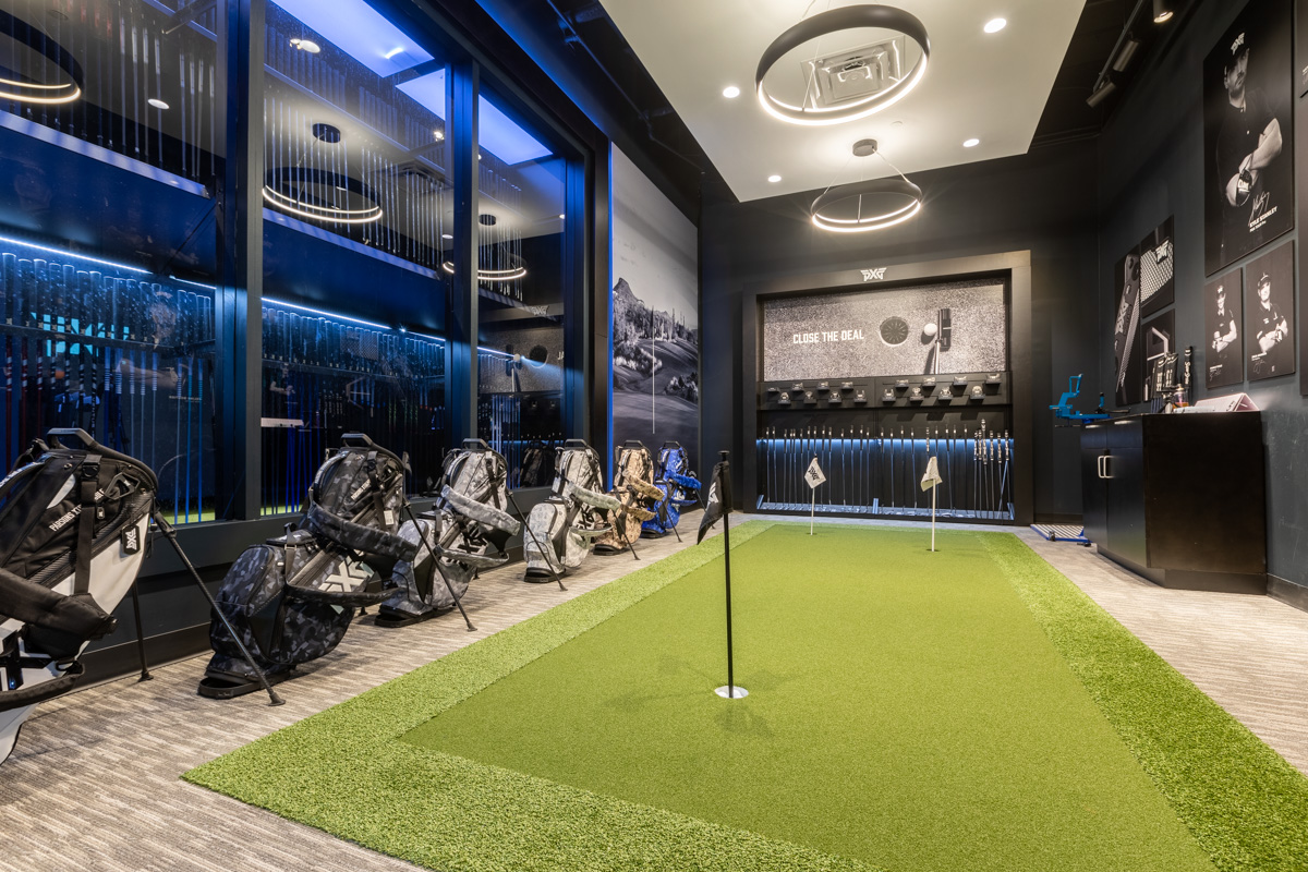 putting green at PXG Atlanta, GA Golf Gear and Apparel