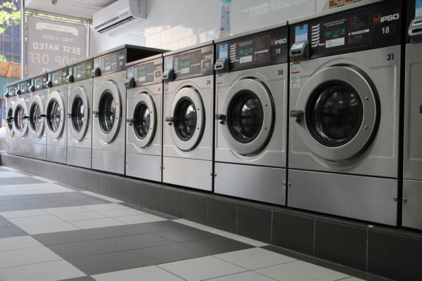 1925 Laundromat Bronx NY laundry washer machines