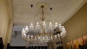 CasaBlanca Hotel San Juan Puerto Rico chandelier