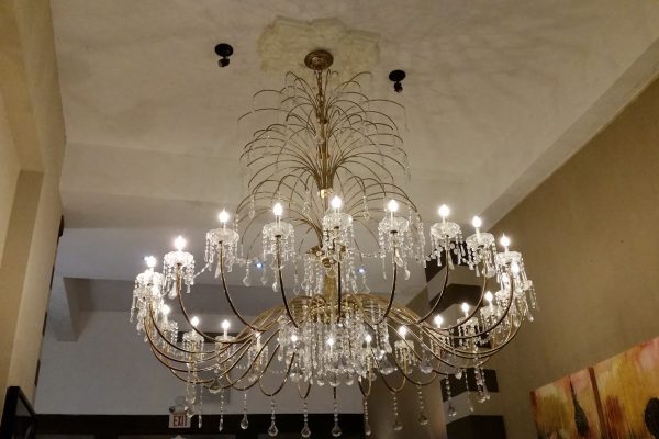 CasaBlanca Hotel San Juan Puerto Rico chandelier