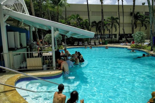 Pool Bar Courtyard Marriott Carolina, Puerto Rico