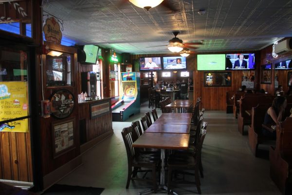 interior of The Olive Branch Bar, New Brunswick, NJ