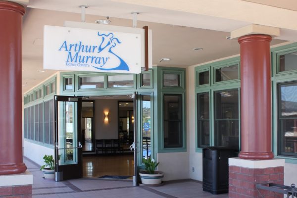 entrance to Arthur Murray Dance Studio, San Diego, CA