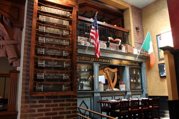 Tir na nÓg Cherry Hill Irish pub beer list