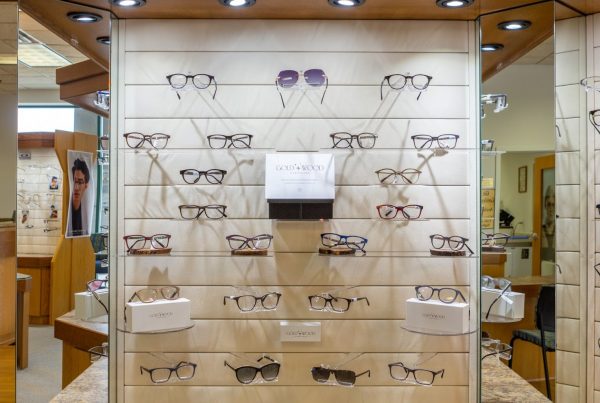 glasses frames display The Eye Center At Jackson NJ