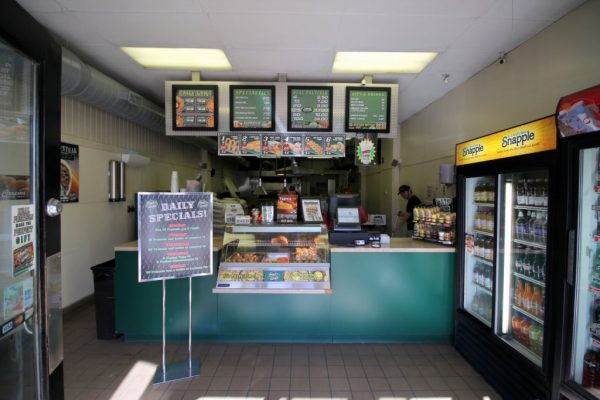 Philly Pretzel Factory in Moorestown, NJ counter menu