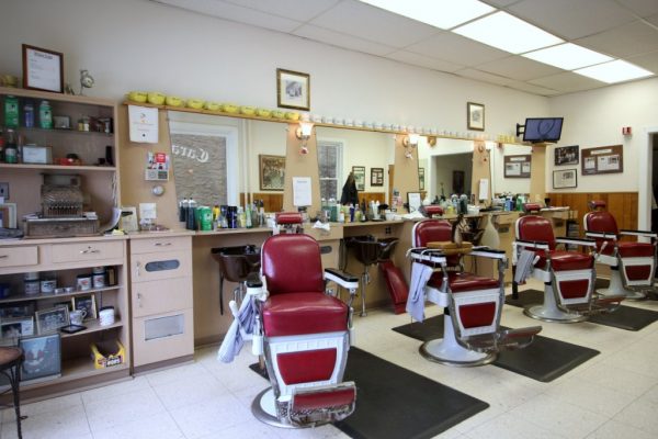 Caravelli Brothers Haddonfield NJ Barber Shop chairs