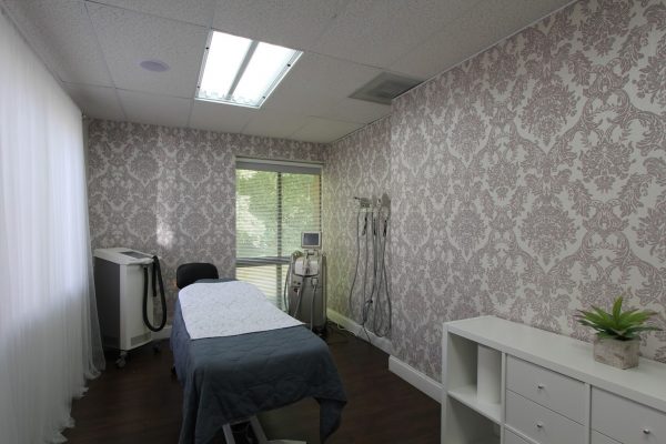 exam room at Prolase Medispa medical spa in Burke, VA