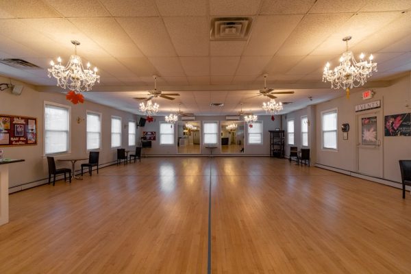 ballroom of Arthur Murray Dance Studio in Chatham NJ