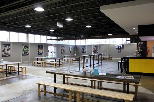 beer tasting room Flying Fish Brewing Co, Somerdale, NJ