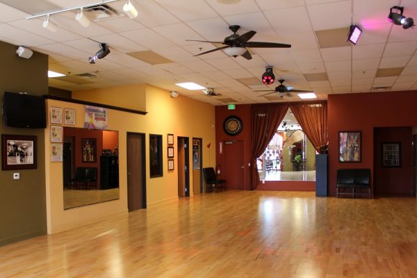 dance floor at Arthur Murray Dance Studio, Temecula, CA