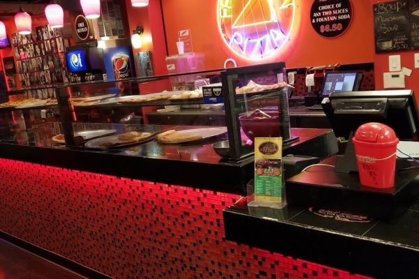 counter at La Vita's Pizza - Mount Holly, NJ - Pizza Parlor