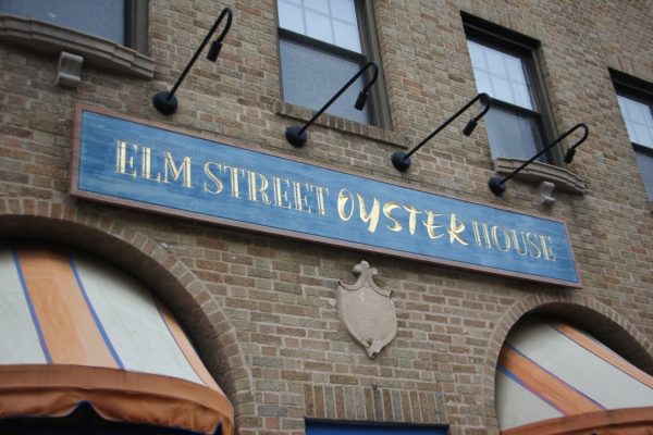 Elm Street Oyster House Greenwich CT store front sign