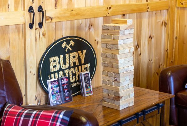 jenga Bury the Hatchet Cherry Hill - Axe Throwing in NJ