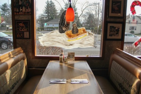 Yellow Rose Diner Keyport NJ booth seats table seating