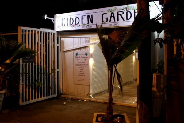 Hidden Garden Grand Case Saint Martin restaurant front