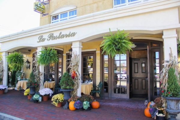 La Pastaria restaurant Red Bank NJ store front entrance