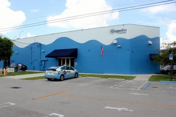 Ocaquatics Swim School Tropical Miami, FL front entrance