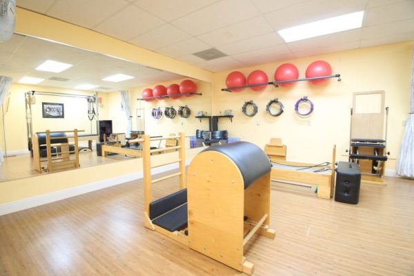 Pilates of Palm Beach Boynton Beach FL red rubber balls