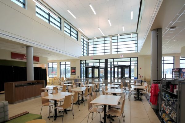 Atlantic City Service Area Galloway, NJ Rest Stop tables