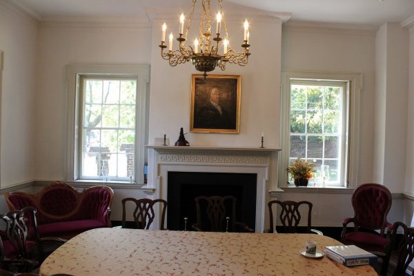 Lloyd House Alexandria, VA Historic building dining room